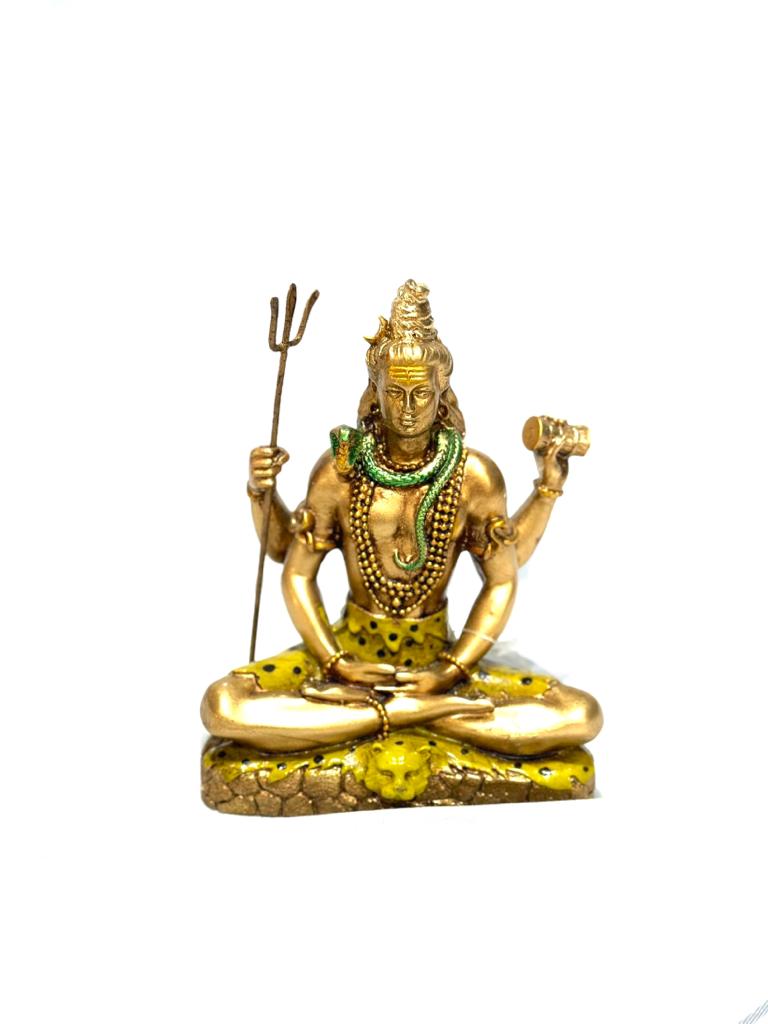 God Shiv Resin Art Superb Quality Spiritual Statues & Idols Only At Tamrapatra
