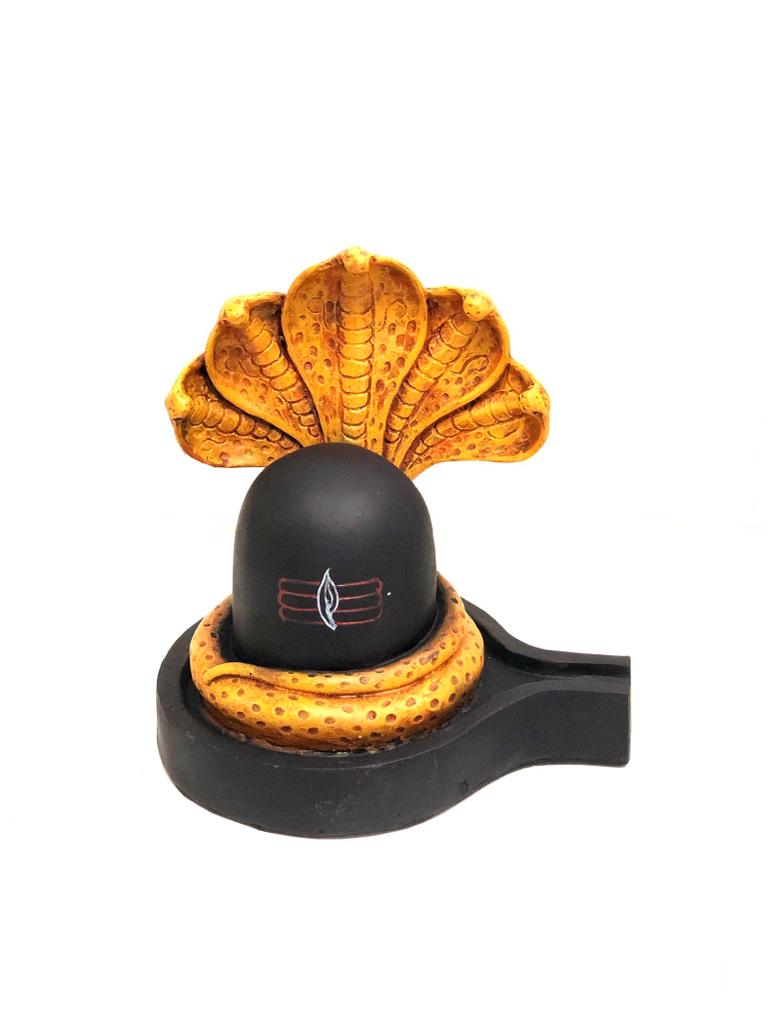 Shiva Linga Religious God Indian Handicrafts Resin Collectibles From Tamrapatra