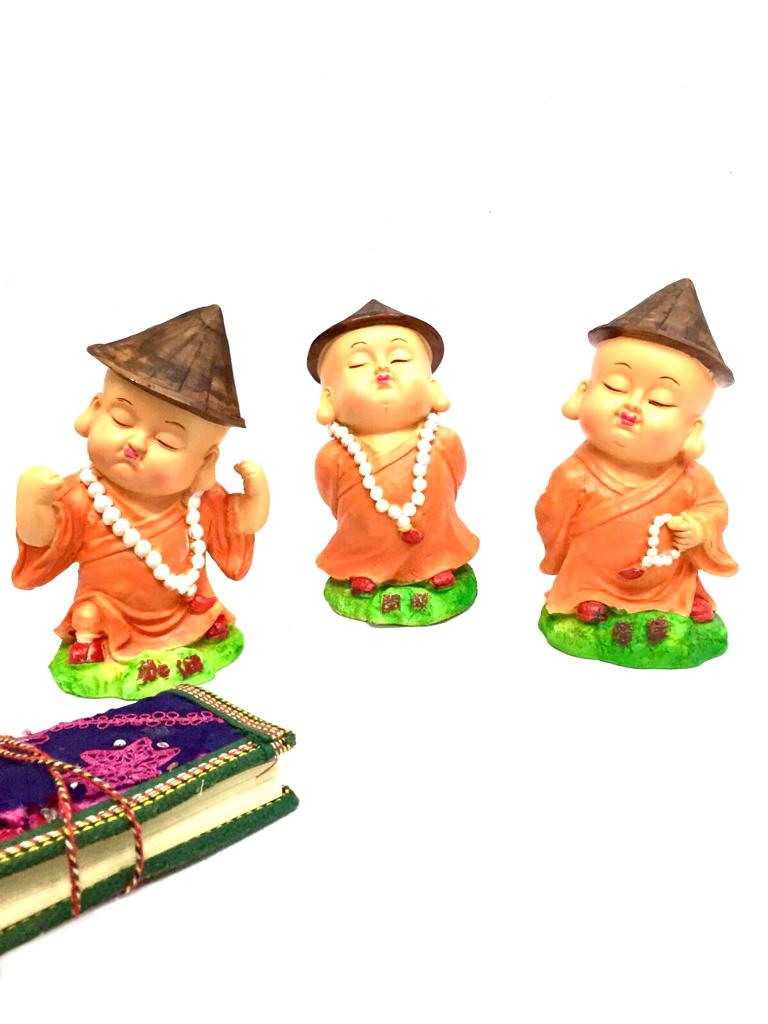 Designer Spiritual Monks Orange Designed To Suit Every Corner From Tamrapatra