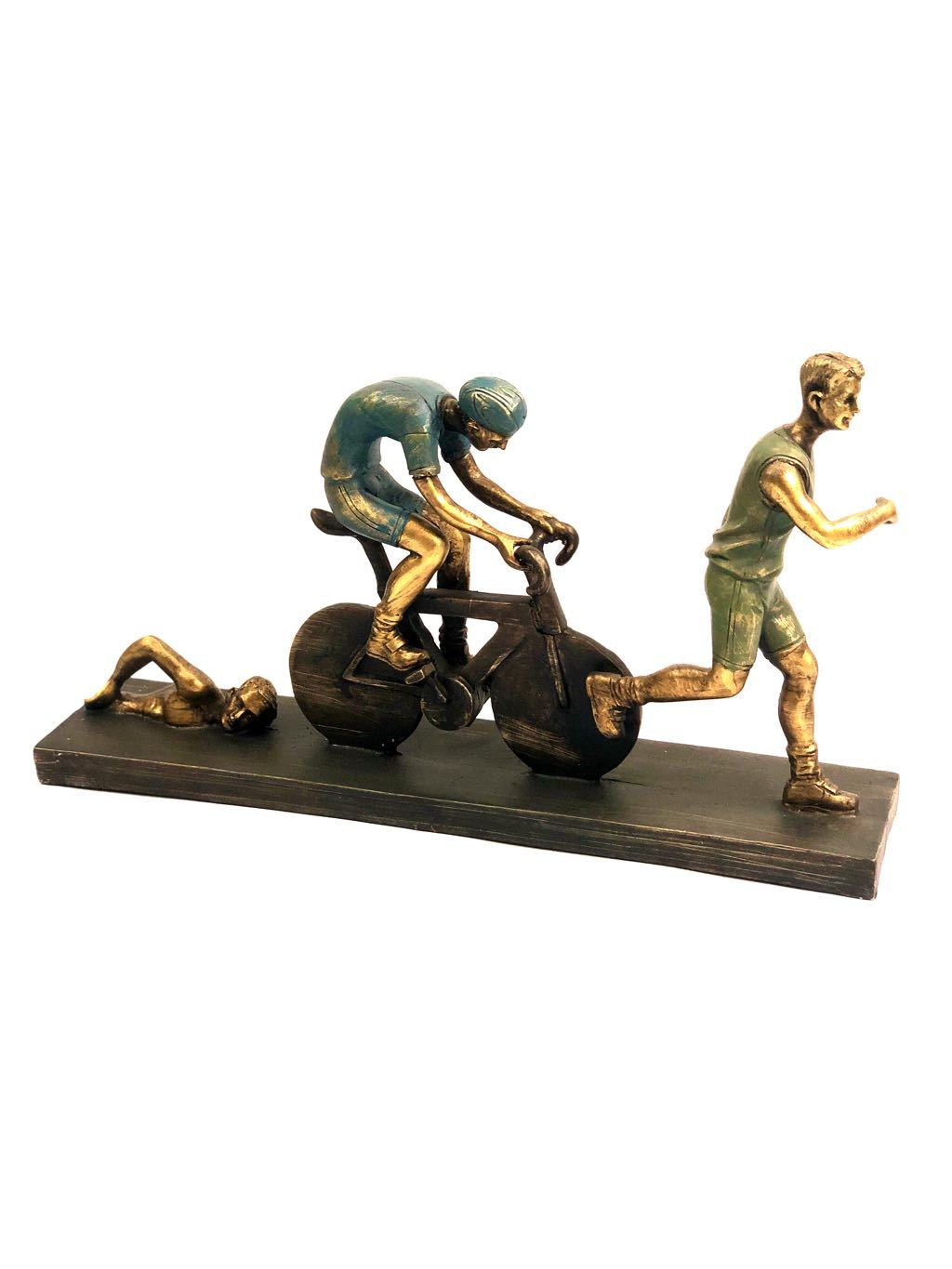 Three Athletes Showpiece Personalised Touch To Your Home By Tamrapatra