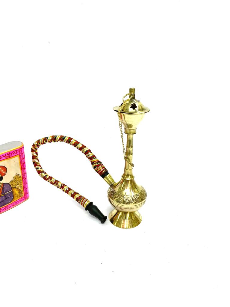 Hookah Brass Vintage Collection Showcase Your Stylish Collectible Tamrapatra