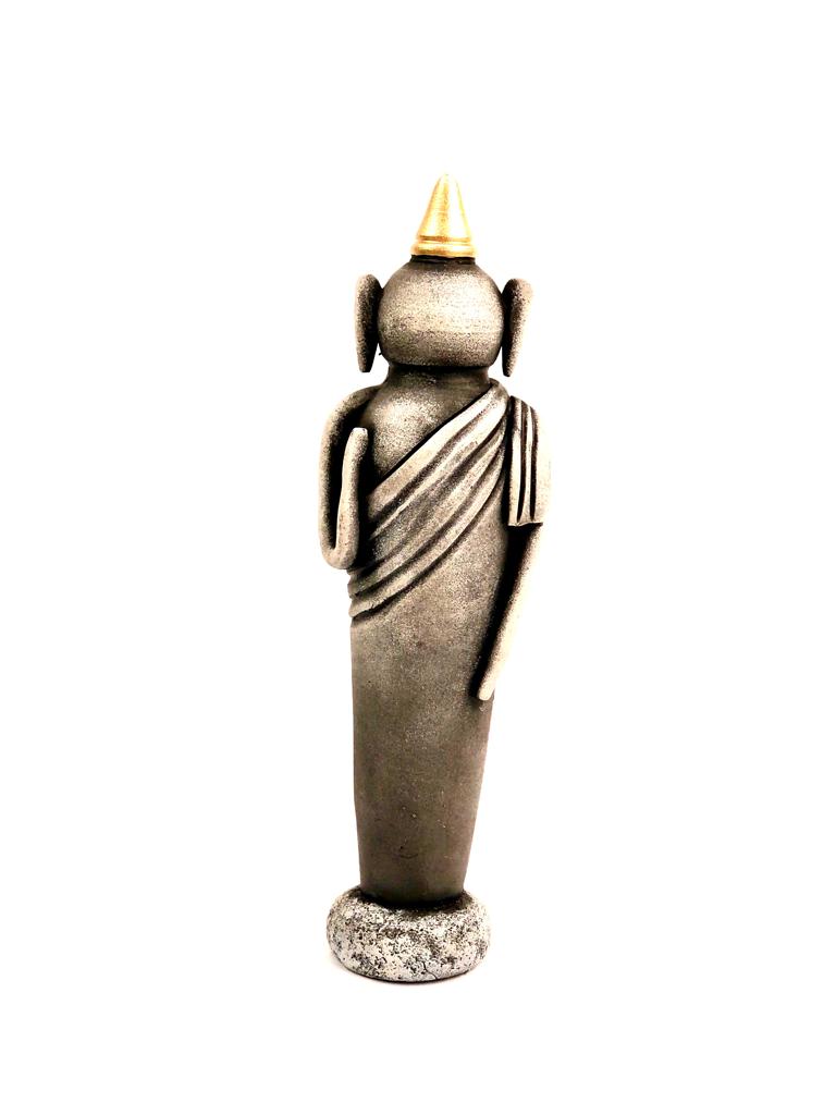 Standing Buddha Style Designed For Home Decor Pottery Tamrapatra - Tamrapatra