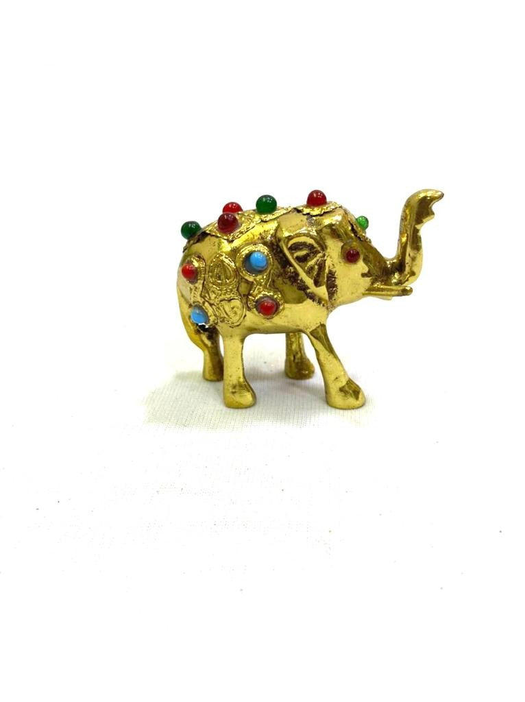 Elephant Brass Animal Collectible Mighty Lovely Gifts Handcrafted By Tamrapatra