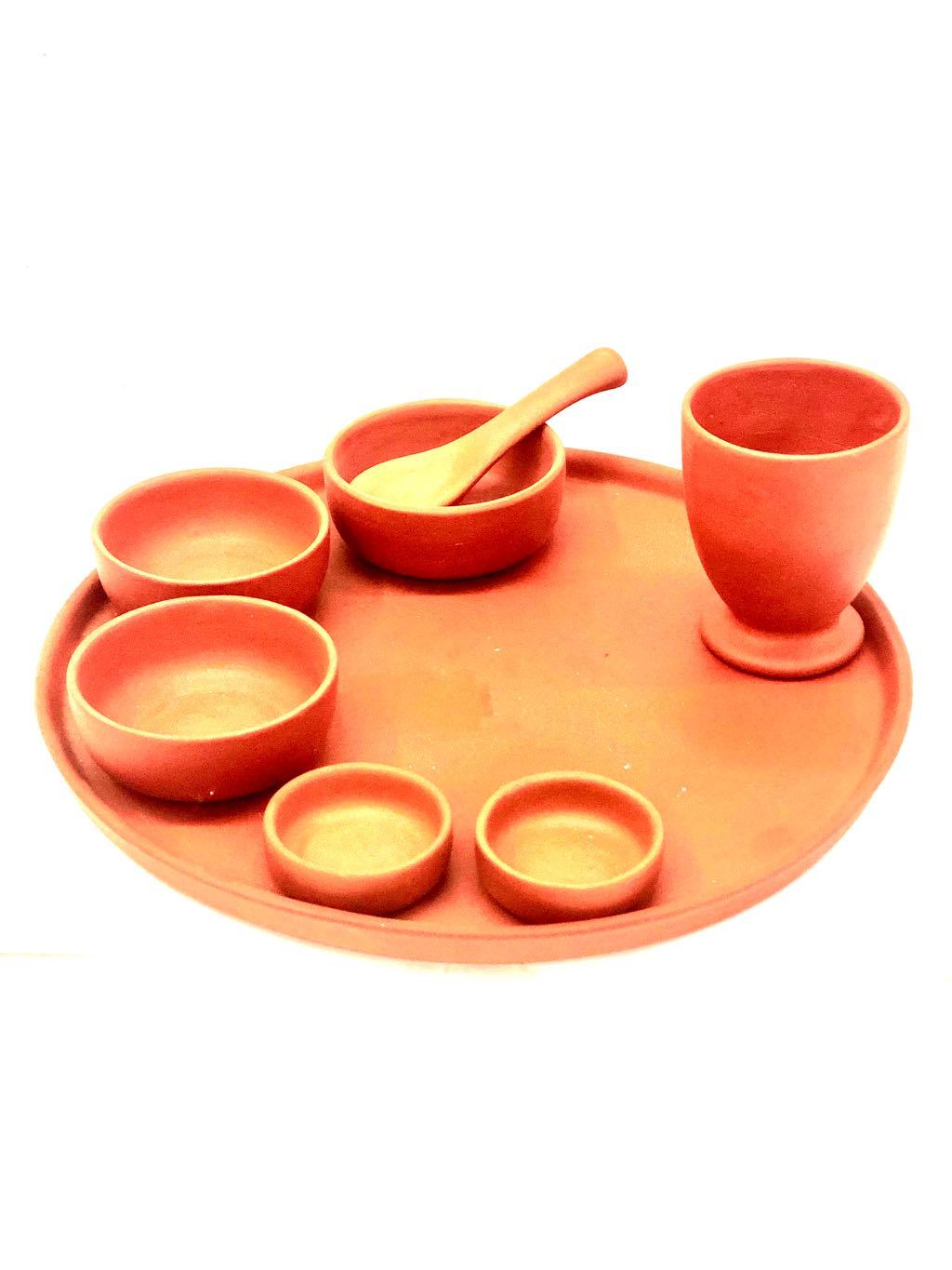 Exclusive Lunch & Dinner Thali For Home Use Perfect Gifting Tamrapatra - Tamrapatra