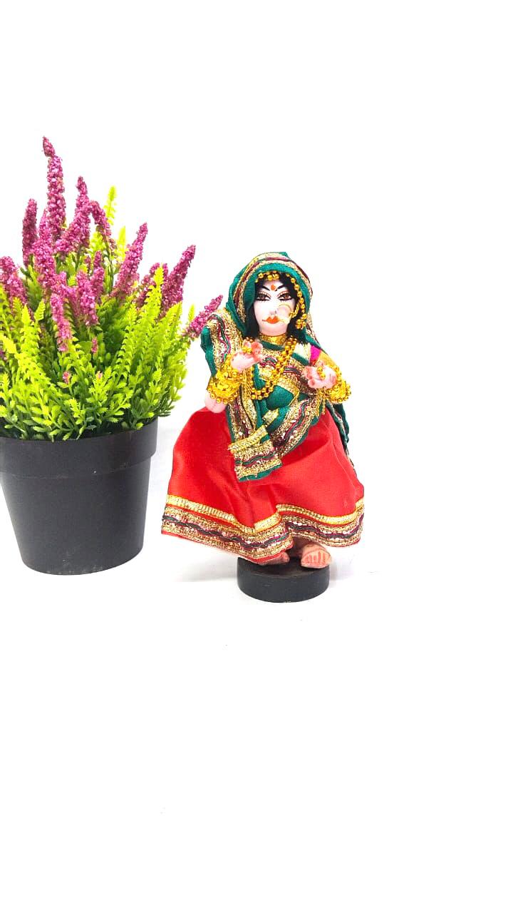 Handcrafted Traditional Outfit Dolls Beautiful Fancy Souvenir Creations Tamrapatra