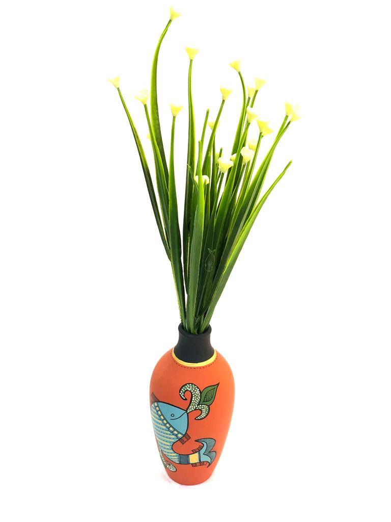 Small Tulips Flower Stick Arrangement For Pots Vase planter Décor Tamrapatra