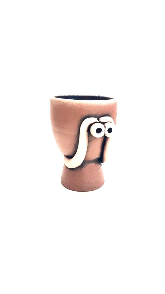 Adorable Collection Of Terracotta Binocular Pots Uniquely Design From Tamrapatra