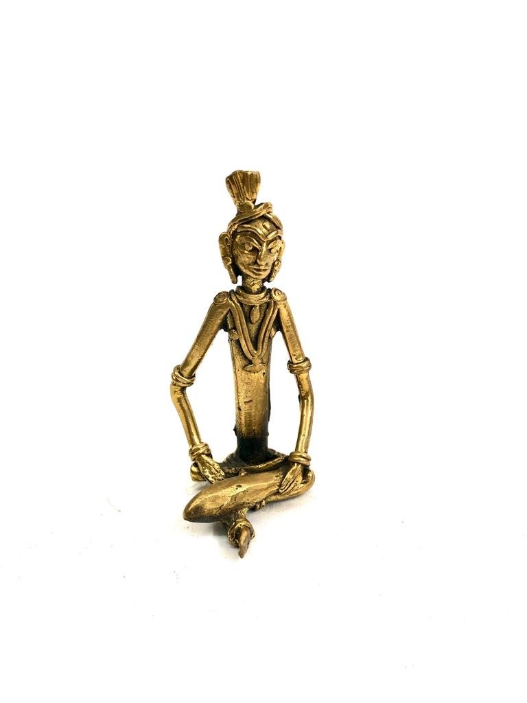 Human Figurines Daily Activities Lost Wax Brass Art By Rural Artisans Tamrapatra