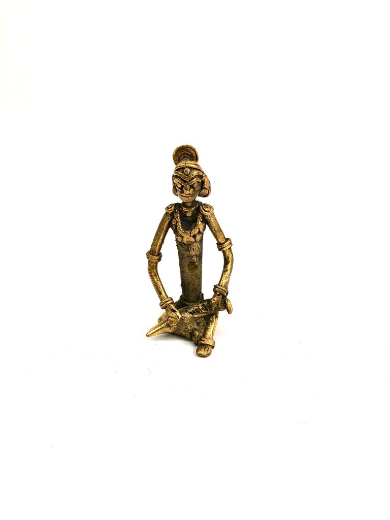 Human Figurines Daily Activities Lost Wax Brass Art By Rural Artisans Tamrapatra