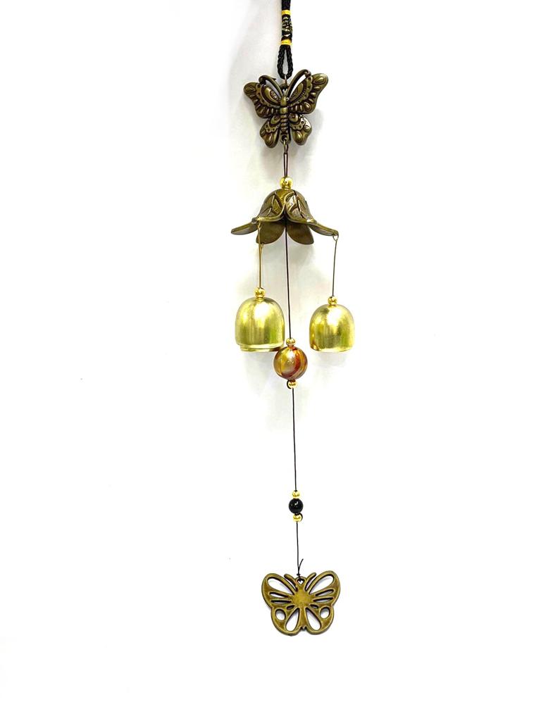Wind Chimes Metal Bells With Attractive Designs Melodious Sound Tamrapatra
