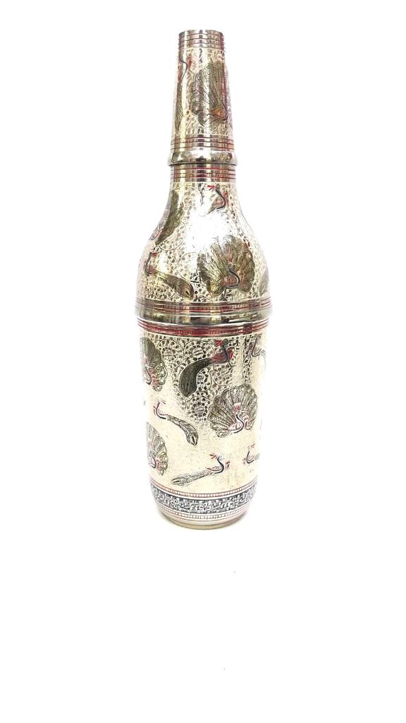 Wine Chiller Brass Artware Exclusive Collection Vintage Collectible By Tamrapatra