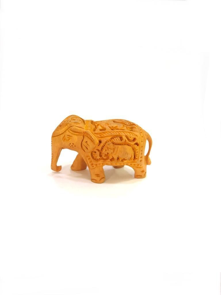 Wooden Elephant Mighty Animal Collection Handicrafts Exclusive At Tamrapatra