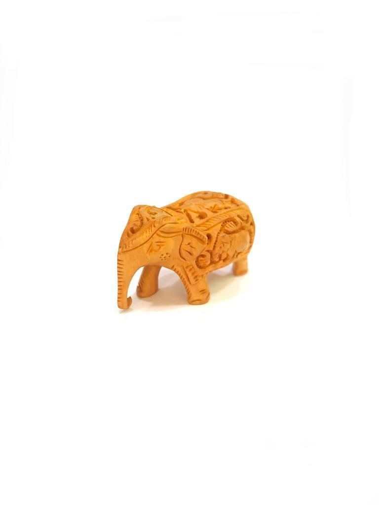 Wooden Elephant Mighty Animal Collection Handicrafts Exclusive At Tamrapatra