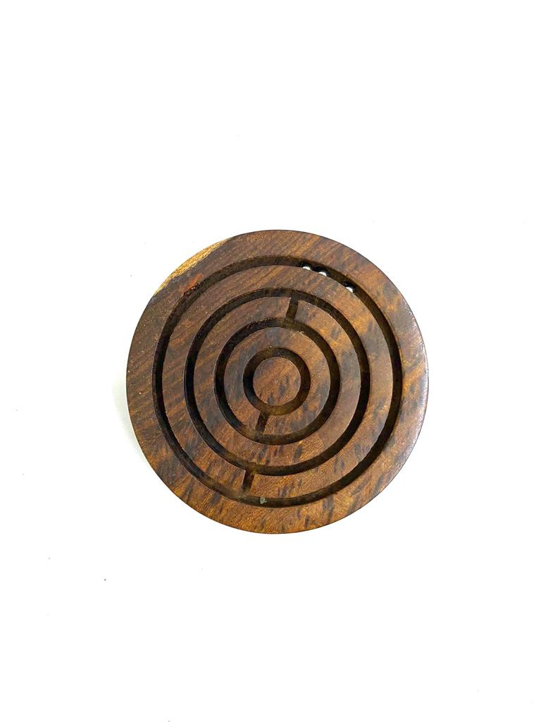 Goli Game Wooden Puzzle Ball In Maze Fun & Smart Minds Kids Gifts Tamrapatra