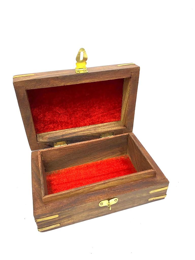 Wooden Carving Box In Various Vintage Design & Size Storage Ideas Tamrapatra