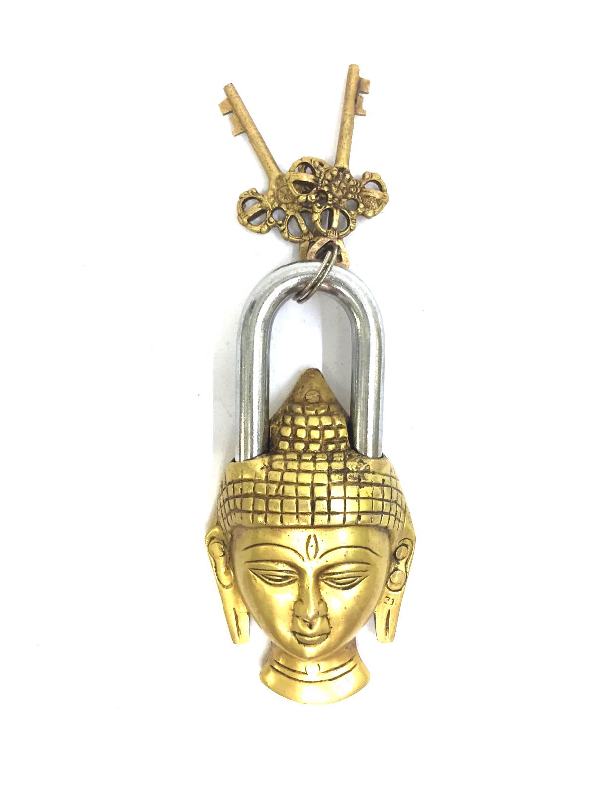 Antique Premium Quality Brass Locks Designed Handicrafts Must Buy Tamrapatra - Tamrapatra