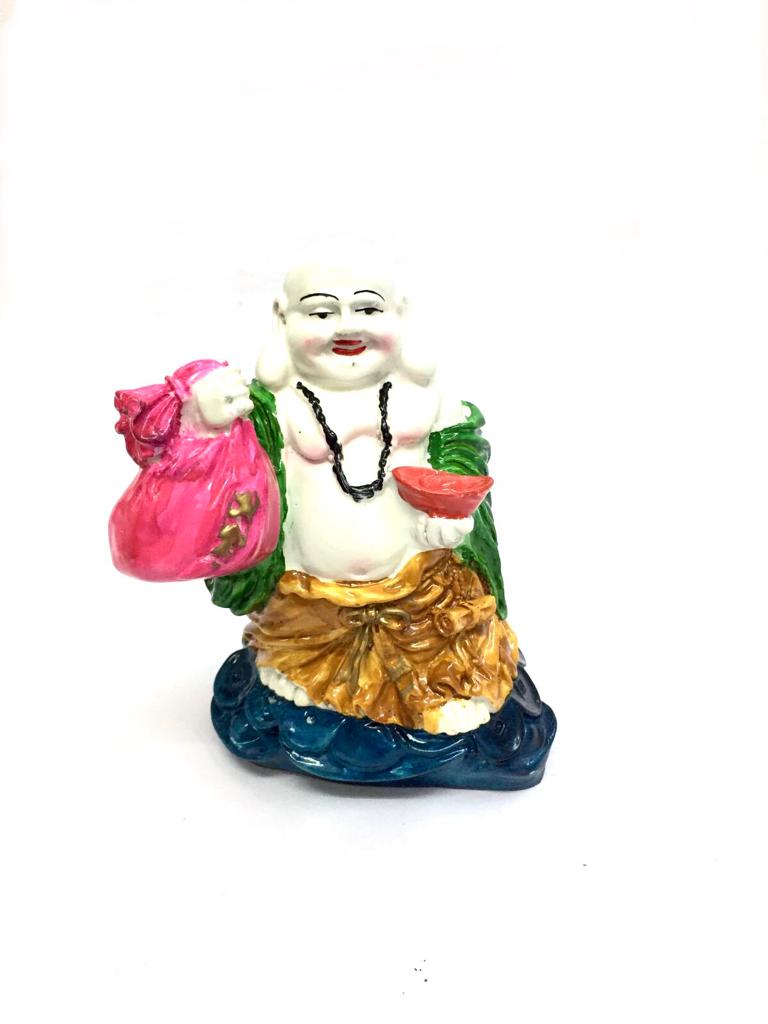 Laughing Buddha Feng Shui Auspicious Happy Gifting Artwork From Tamrapatra