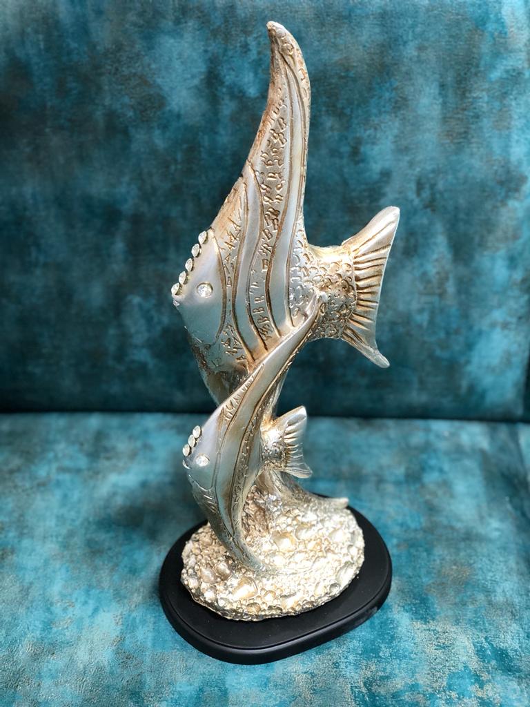 Two Fish Modern Home Décor Water Animals Exclusive Collectible By Tamrapatra